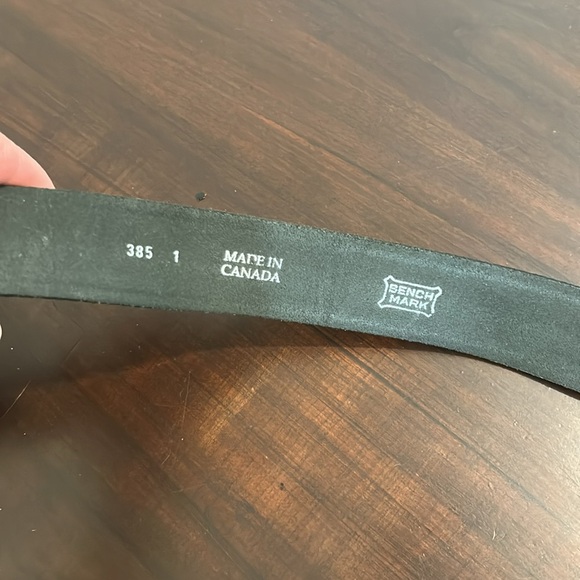 Vintage Siskyou Telephone Lineman Pewter Belt Buckle and Bechmark Black Belt - Picture 10 of 13